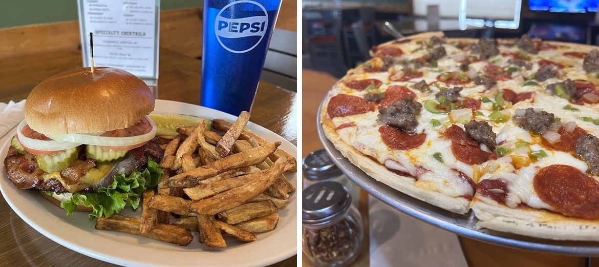 Redwoods Sports Bar & Grill Menu